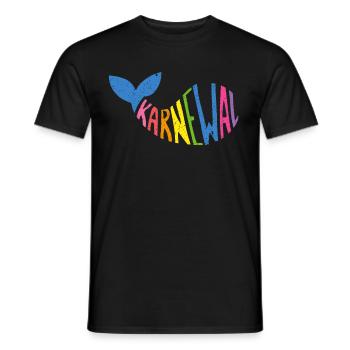 Karnewal Karneval Fasching Konfetti Fastelovend - Männer T-Shirt - Schwarz - Vorne - AI Model Male 178 light (178cm)