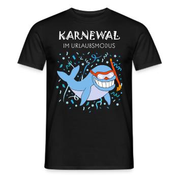 Karneval Konfetti Urlaub Sommerferien Mallorca - Männer T-Shirt - Schwarz - Vorne - AI Model Male 178 light (178cm)