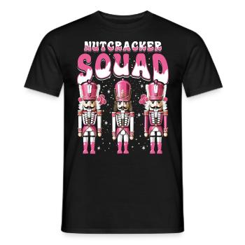 Nutcracker Squad - Männer T-Shirt - Schwarz - Vorne - AI Model Male 178 light (178cm)