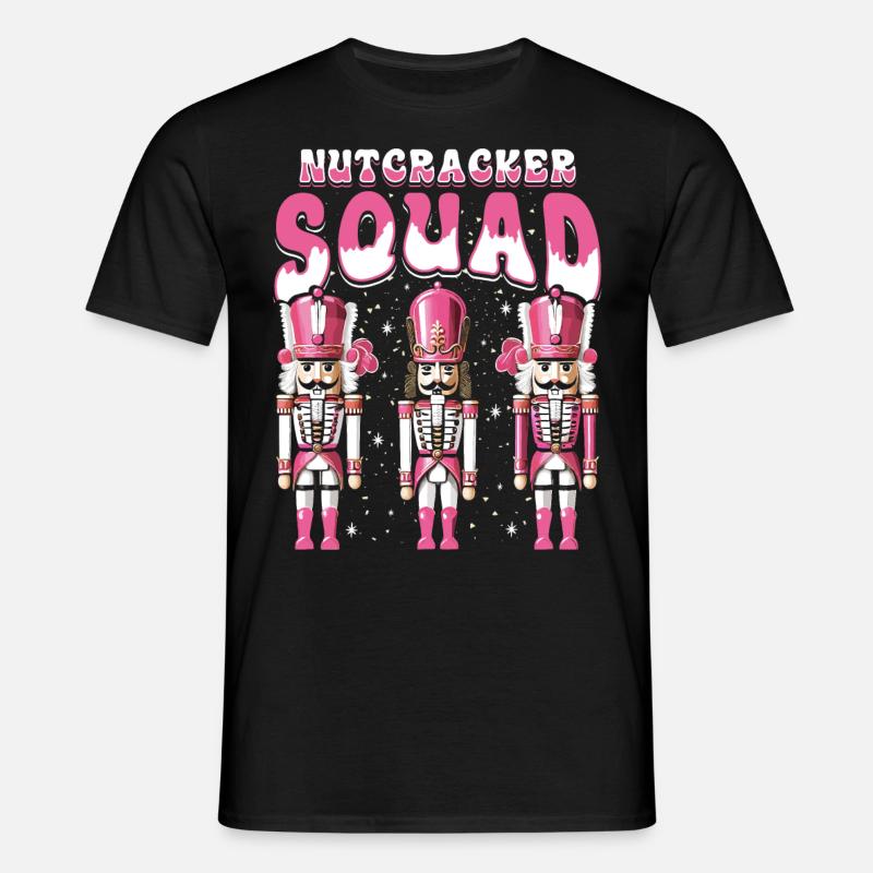 Nutcracker Squad - Men's T-Shirt - black