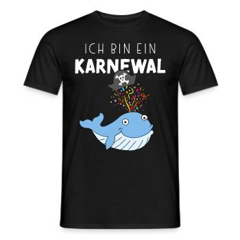 Je suis un carnaval, carnaval, confettis, pirate - T-shirt homme - noir - Devant - AI Model Male 178 light (178cm)