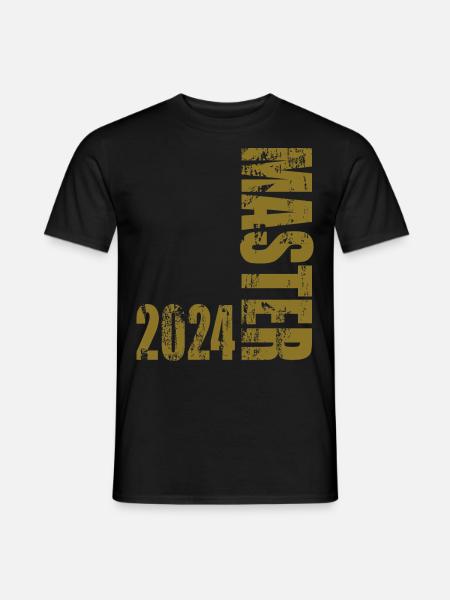 Master 2024 - Männer T-Shirt - Schwarz