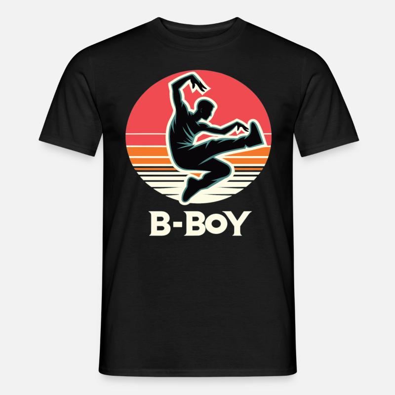 Breakdance Breakdancer Breakdance Enfants - T-shirt homme - noir