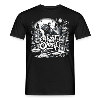 Art de rue sur les rats - T-shirt homme - noir - Devant - AI Model Male 178 light (178cm)