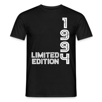 30ème anniversaire 1994 millésime - T-shirt homme - noir - Devant - AI Model Male 178 light (178cm)