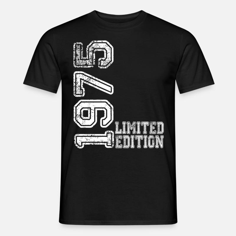 Limited Edition 1975 - Männer T-Shirt - Schwarz