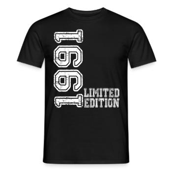 Limited Edition 1991 - Men's T-Shirt - black - Front - AI Model Male 178 light (178cm)