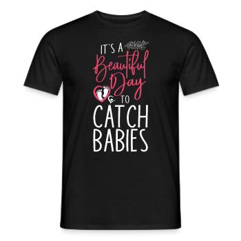 LD Labour And Delivery Nurse - Men's T-Shirt - black - Front - AI Model Male 178 light (178cm)
