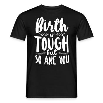 LD Labour And Delivery Nurse - Men's T-Shirt - black - Front - AI Model Male 178 light (178cm)