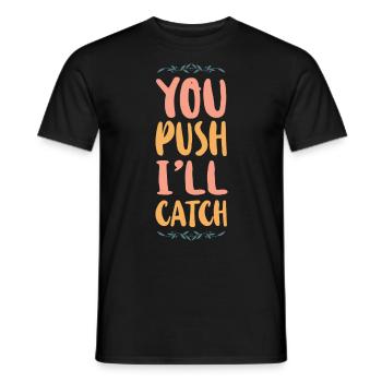 LD Labour And Delivery Nurse - Men's T-Shirt - black - Front - AI Model Male 178 light (178cm)