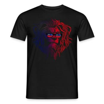 Liechtenstein - Männer T-Shirt - Schwarz - Vorne - AI Model Male 178 light (178cm)