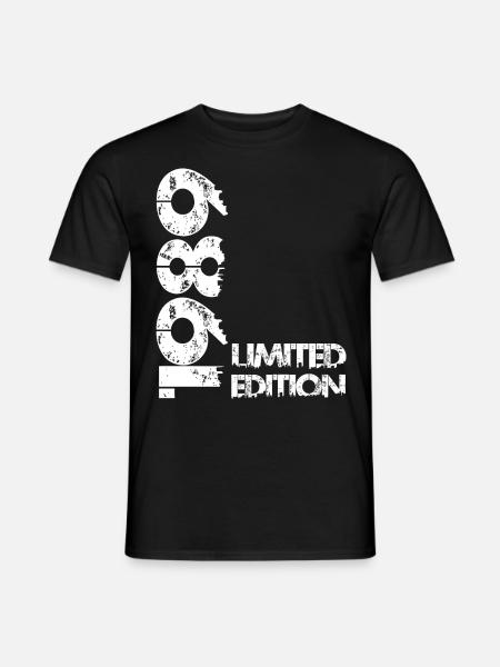 Édition limitée 1989 - T-shirt homme - noir