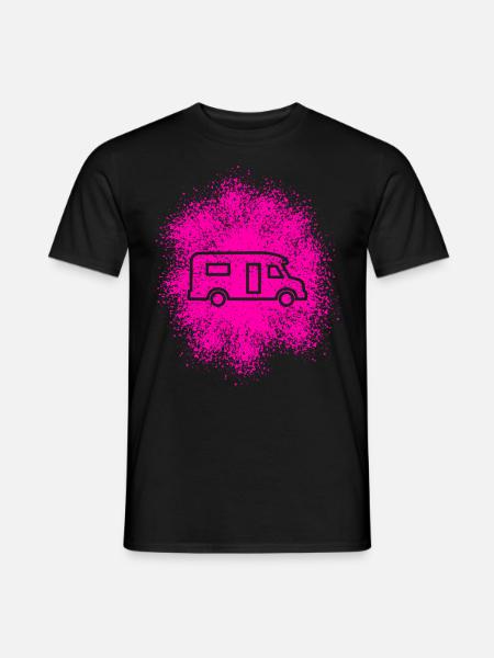 Semi-integrated motorhome Semi-integrated - Men's T-Shirt - black