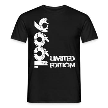 Limited Edition 1996 - Männer T-Shirt - Schwarz - Vorne - AI Model Male 178 light (178cm)