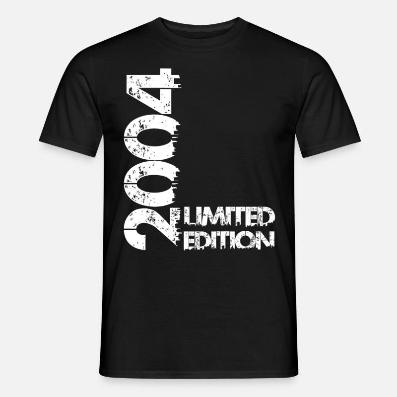 Limited Edition 2004 - Männer T-Shirt - Schwarz