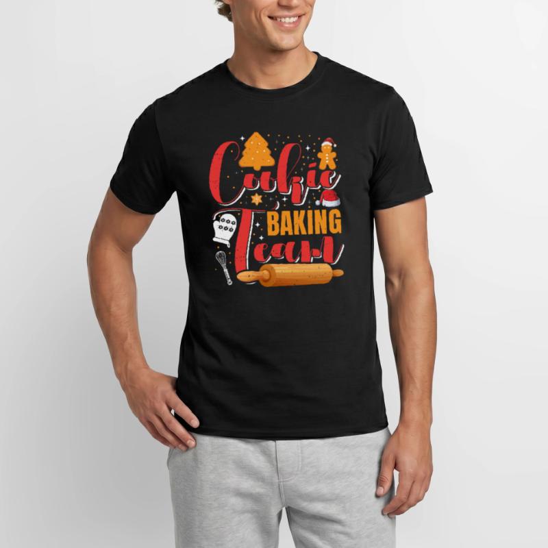Cookie Baking Team Biscuits de Noël Biscuits T-shirt homme