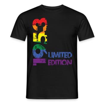 Édition limitée 1953 - T-shirt homme - noir - Devant - AI Model Male 178 light (178cm)