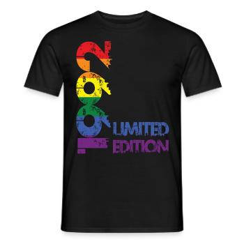 Limited Edition 1992 - Men's T-Shirt - black - Front - AI Model Male 178 light (178cm)