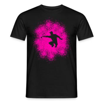 Pétanque Profi - Perfekter Wurf mit der Boulekugel - Männer T-Shirt - Schwarz - Vorne - AI Model Male 178 light (178cm)