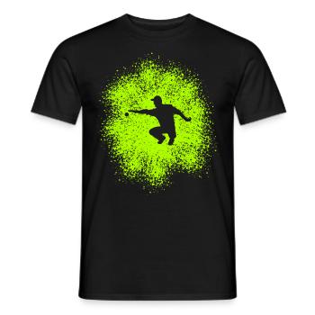 Pétanque Profi - Perfekter Wurf mit der Boulekugel - Männer T-Shirt - Schwarz - Vorne - AI Model Male 178 light (178cm)