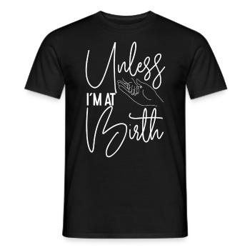 LD Labour And Delivery Nurse - Men's T-Shirt - black - Front - AI Model Male 178 light (178cm)