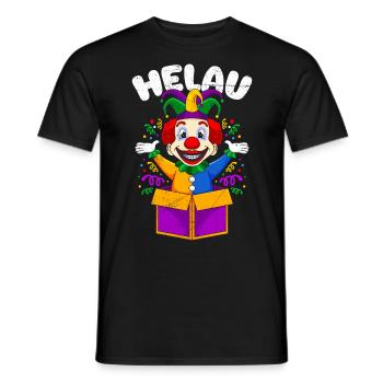 Deutscher Karneval Helau Fasching Köln - Männer T-Shirt - Schwarz - Vorne - AI Model Male 178 light (178cm)
