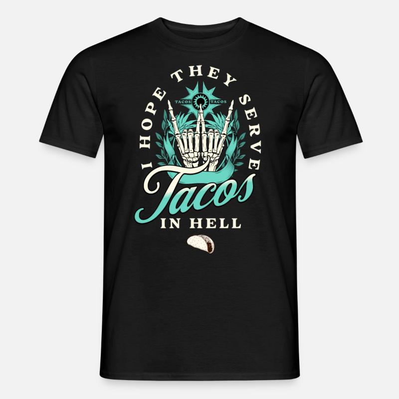 Taco - Männer T-Shirt - Schwarz