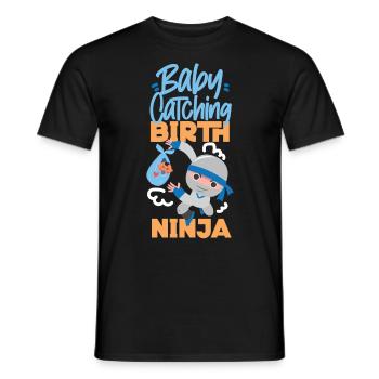 LD Labour And Delivery Nurse - Men's T-Shirt - black - Front - AI Model Male 178 light (178cm)