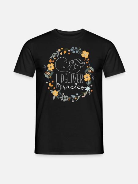 LD Labour And Delivery Nurse - Men's T-Shirt - black
