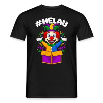 Deutscher Karneval Helau Fasching Köln - Männer T-Shirt - Schwarz - Vorne - AI Model Male 178 light (178cm)