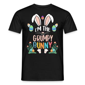 Je suis le lapin - T-shirt homme - noir - Devant - AI Model Male 178 light (178cm)