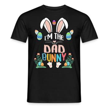 I'm The Dad Bunny - Männer T-Shirt - Schwarz - Vorne - AI Model Male 178 light (178cm)