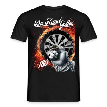Himmlischer Wurf - Männer T-Shirt - Schwarz - Vorne - AI Model Male 178 light (178cm)