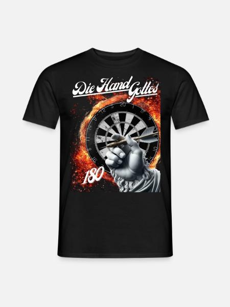 Himmlischer Wurf - Männer T-Shirt - Schwarz