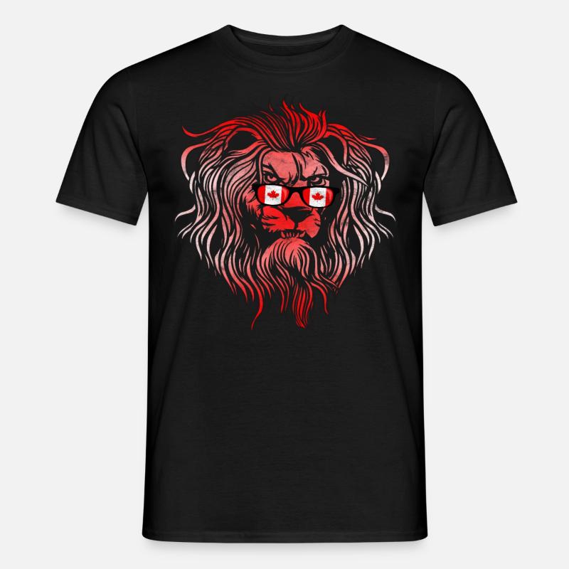 Kanada - Männer T-Shirt - Schwarz