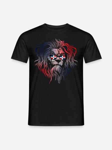 Dominican Republic - Men's T-Shirt - black