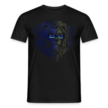 Curaçao - Männer T-Shirt - Schwarz - Vorne - AI Model Male 178 light (178cm)