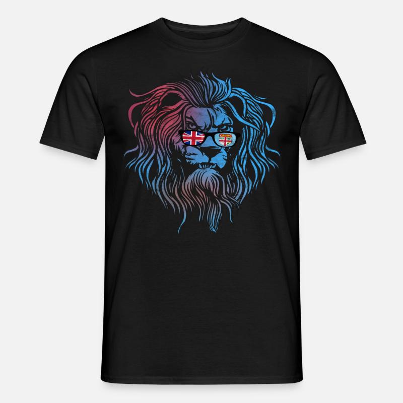 Fidschi - Männer T-Shirt - Schwarz