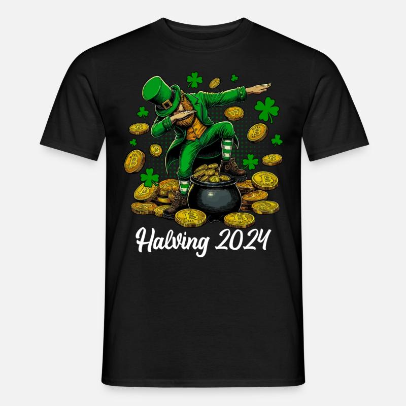 Halving 2024 - Männer T-Shirt - Schwarz