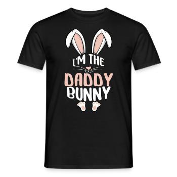 I'm The Daddy Bunny - Männer T-Shirt - Schwarz - Vorne - AI Model Male 178 light (178cm)