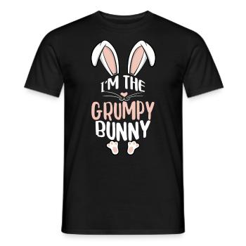 Je suis le lapin - T-shirt homme - noir - Devant - AI Model Male 178 light (178cm)