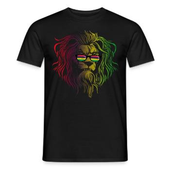 Mauritius - Men's T-Shirt - black - Front - AI Model Male 178 light (178cm)