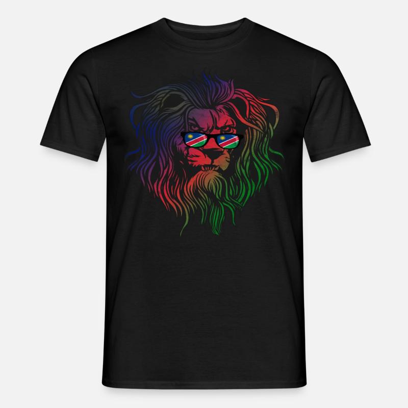 Namibia - Männer T-Shirt - Schwarz