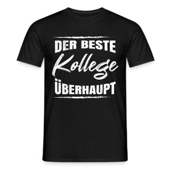 Mitarbeiter Der Beste Kollege Überhaupt Coworker - Männer T-Shirt - Schwarz - Vorne - AI Model Male 178 light (178cm)