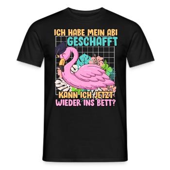 Abiturienten Habe mein Abitur Geschafft Lustiges - Männer T-Shirt - Schwarz - Vorne - AI Model Male 178 light (178cm)