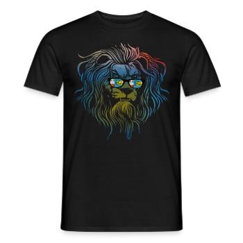 St. Pierre und Miquelon - Männer T-Shirt - Schwarz - Vorne - AI Model Male 178 light (178cm)