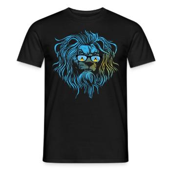 Saint Lucia - Men's T-Shirt - black - Front - AI Model Male 178 light (178cm)