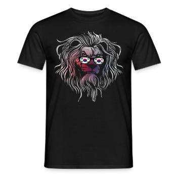 South Korea - Men's T-Shirt - black - Front - AI Model Male 178 light (178cm)