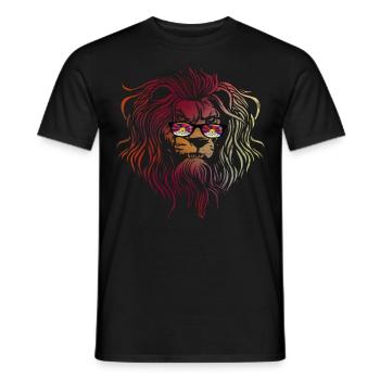 Tibet - T-shirt homme - noir - Devant - AI Model Male 178 light (178cm)