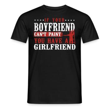 House Painter Decorator If Your - Männer T-Shirt - Schwarz - Vorne - AI Model Male 178 light (178cm)